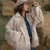 Sutton Studded Fringe Jacket