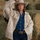 Sutton Studded Fringe Jacket
