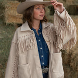 Sutton Studded Fringe Jacket