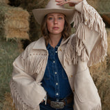 Sutton Studded Fringe Jacket