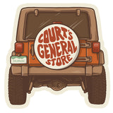 Juniper The Jeep | Sticker