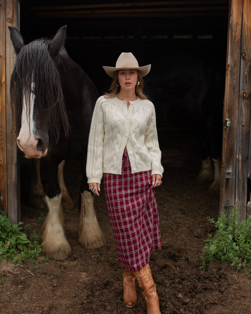 Penny Plaid Skirt