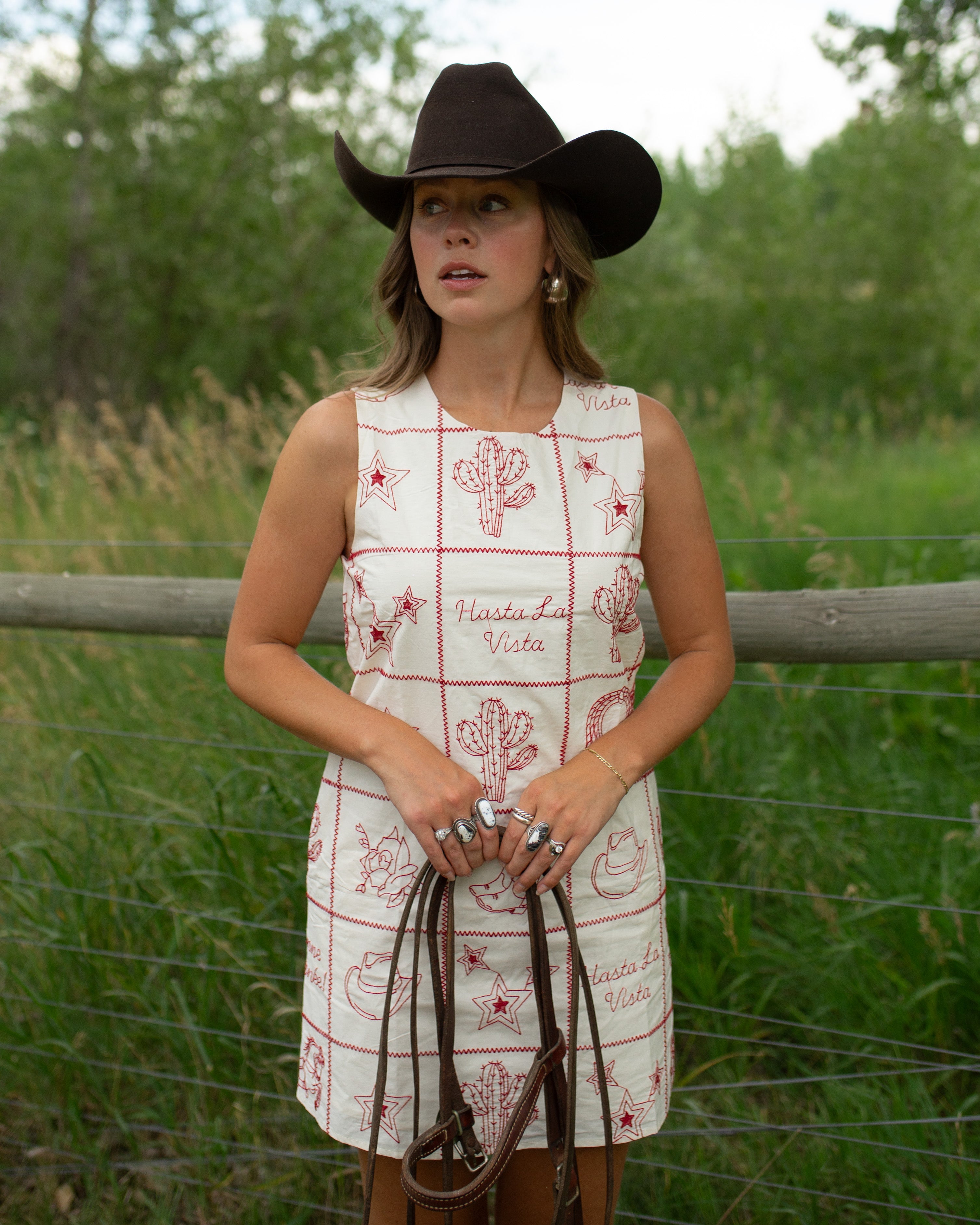 dress in western style Wells Western Dress – Court's General Store