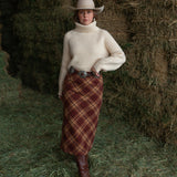 Peyton Plaid Skirt