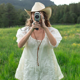 Rae Romper - White