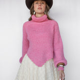 Bandana Sweater - Blush