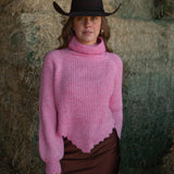 Bandana Sweater - Blush