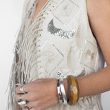 Flora Fringe Vest