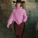 Bandana Sweater - Blush