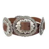 Camellia Concho Belt