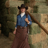Presley Plaid Skirt