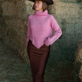 Bandana Sweater - Blush