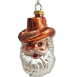 Cowboy Santa Ornament