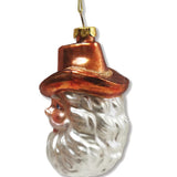 Cowboy Santa Ornament