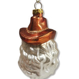 Cowboy Santa Ornament