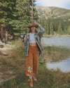 Evergreen Button Down